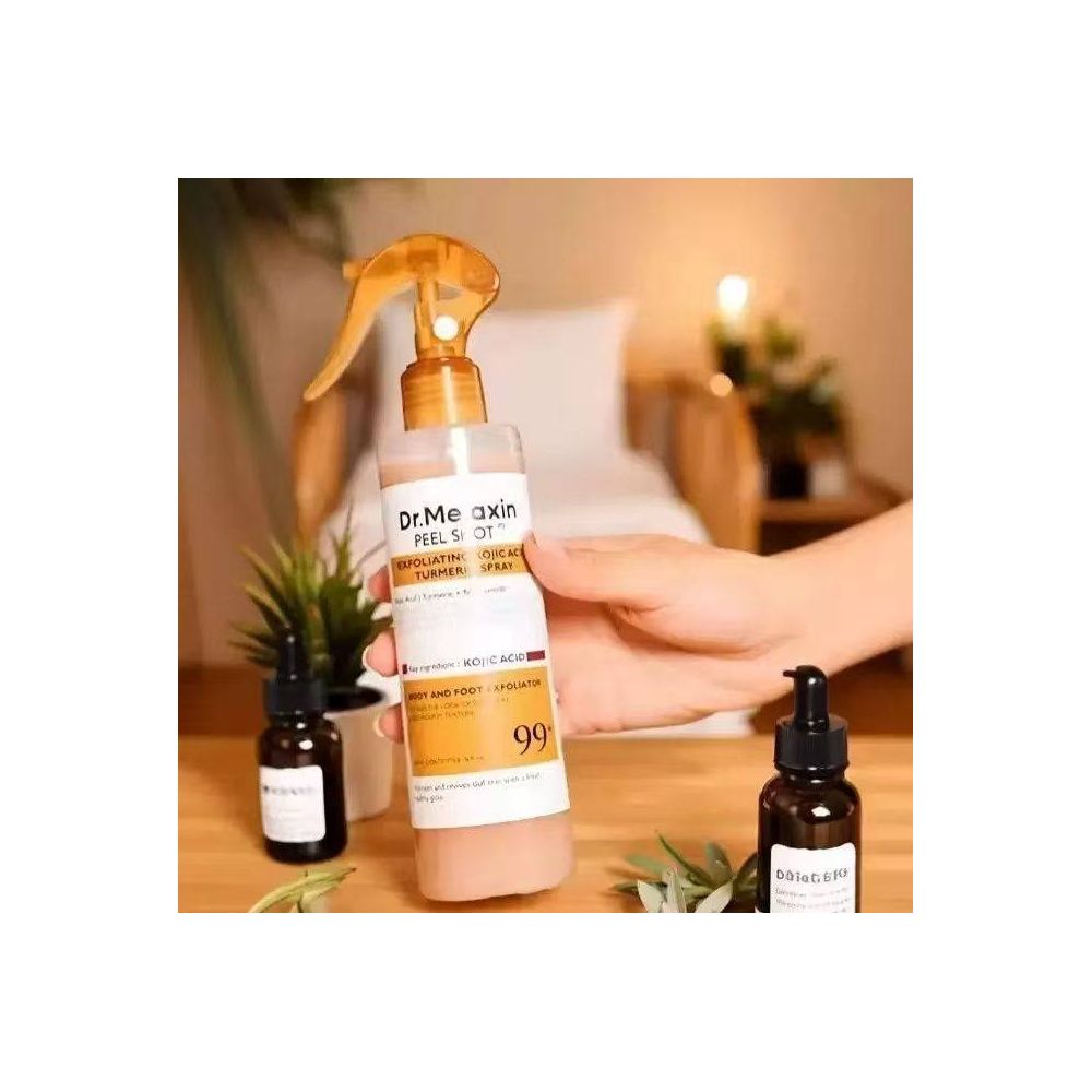 Korean Dr melaxin turmeric cutin cleaning spray gently cleans the body skin and moisturizes the skin spray image 2
