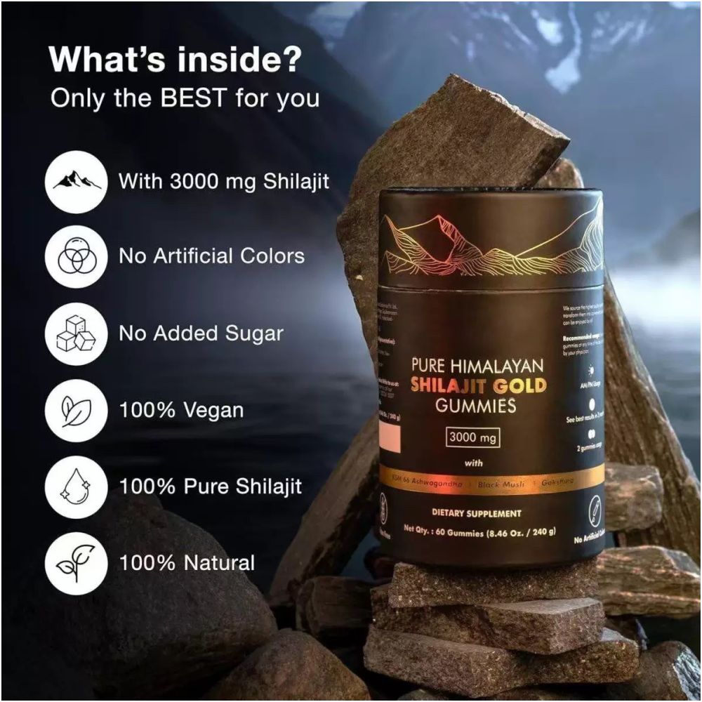 SHILAJIT Pure Shilajit Gummies Xilaizhi gummies reple image 2