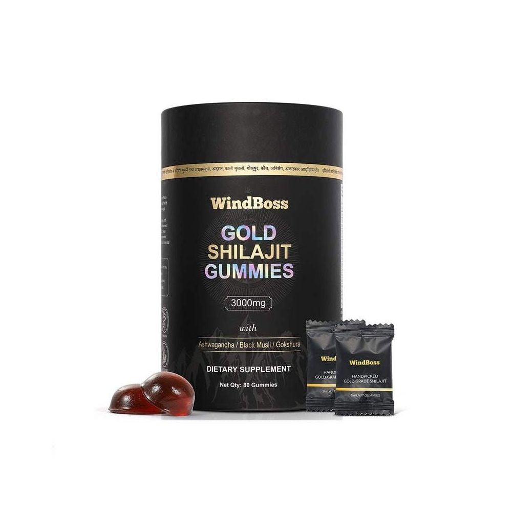 SHILAJIT Pure Shilajit Gummies Ashwagandha Libido Enhancement