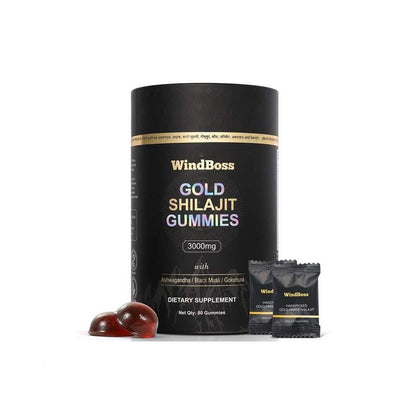 SHILAJIT Pure Shilajit Gummies Ashwagandha Libido Enhancement