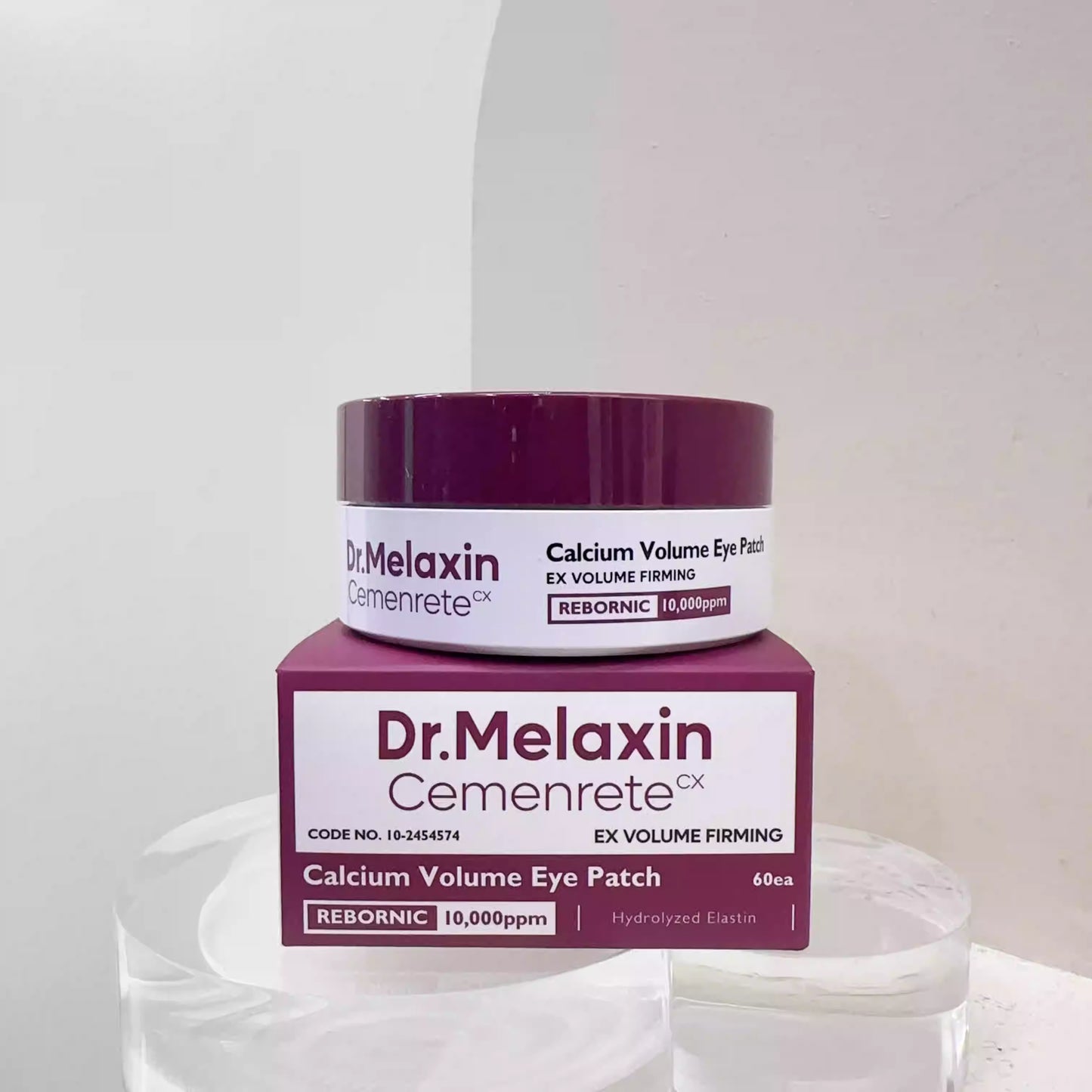 Dr Melaxin Calcium Factor Tightens Eye Mask 30 for Lifting Firming Improving Wrinkles Brightening and Whitening